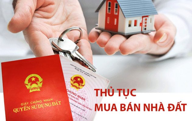 quy trình và các thủ tục mua bán nhà đất